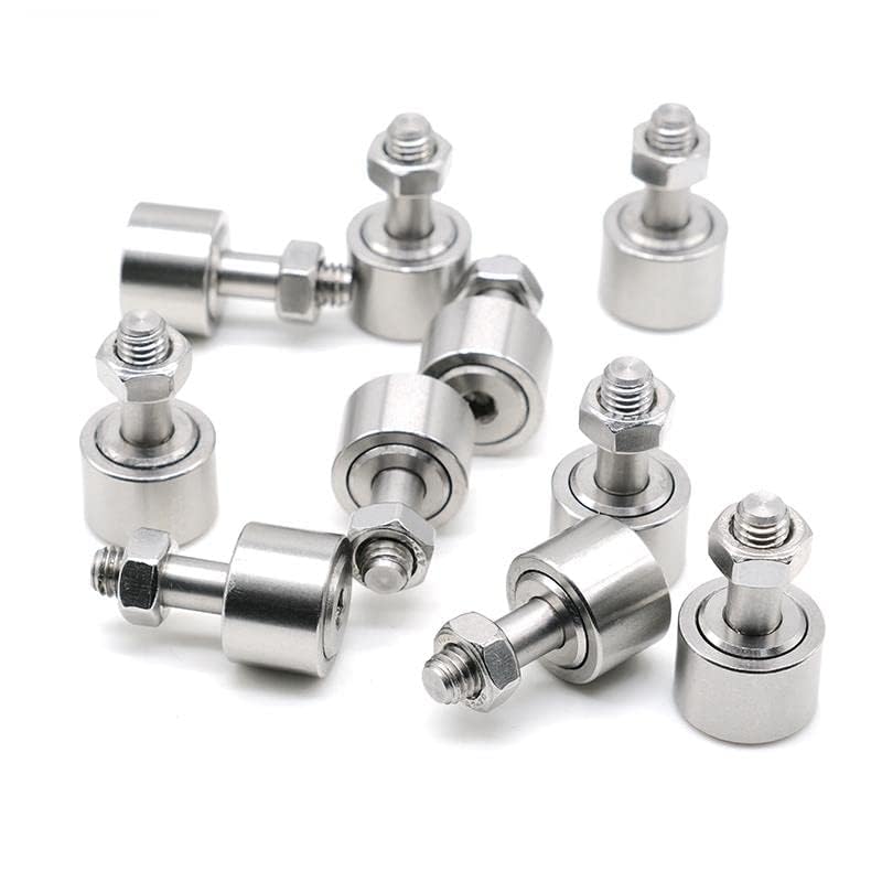 AXK 1Pcs CF5 (KR13) SUS304 Cam Follower Needle Roller Bearing, M5X13X23mm Miniature Track Roller - Image 3